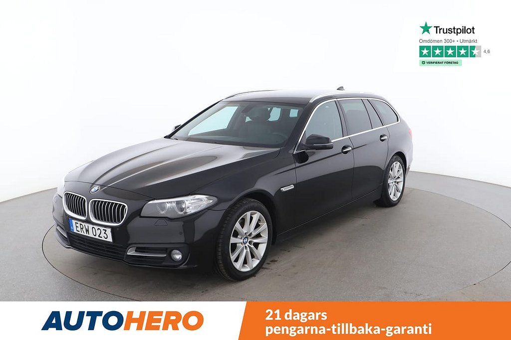 BMW 520 d xDrive Touring / 190 HK / AWD / Luftfjädring / Motorvärmare, P