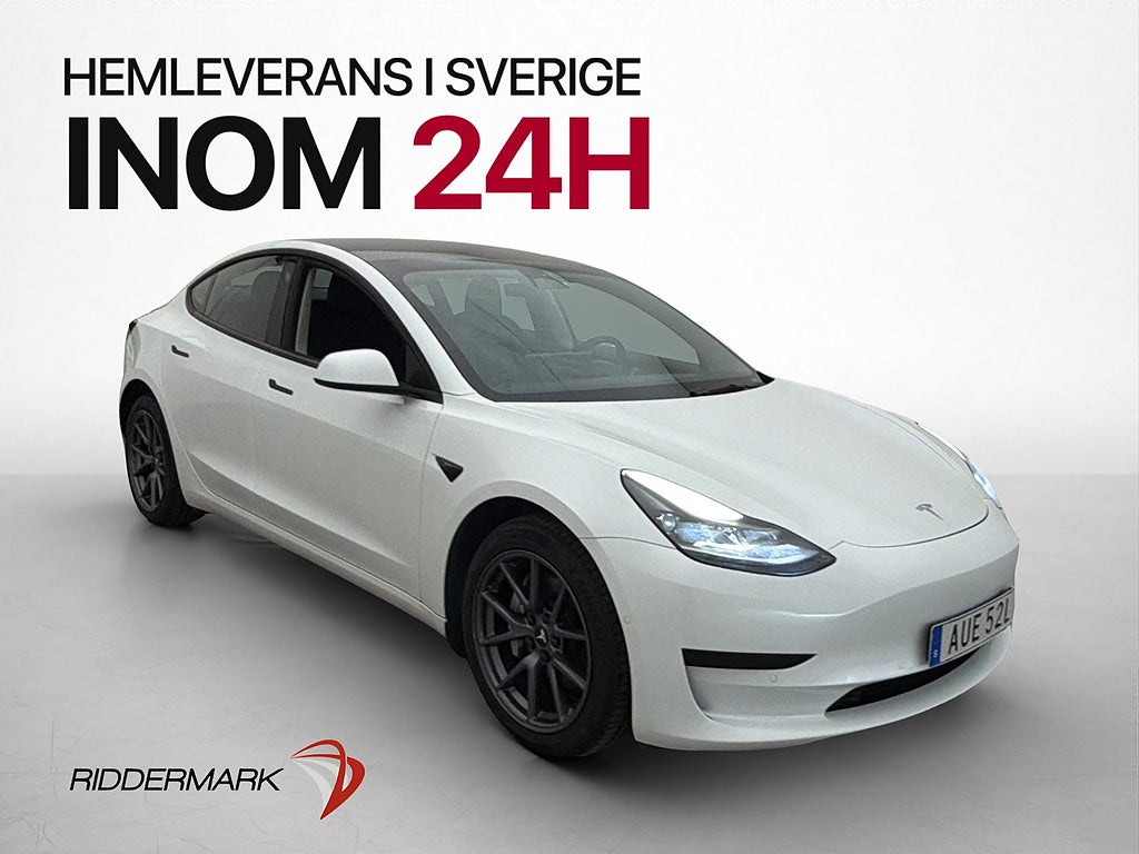 Tesla Model 3 Standard Range Plus Autopilot Pano Två-Brukare