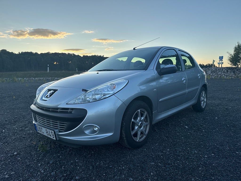 Peugeot 206 1.4 5-dörr 8.600 mil 1 Ägare Euro 5