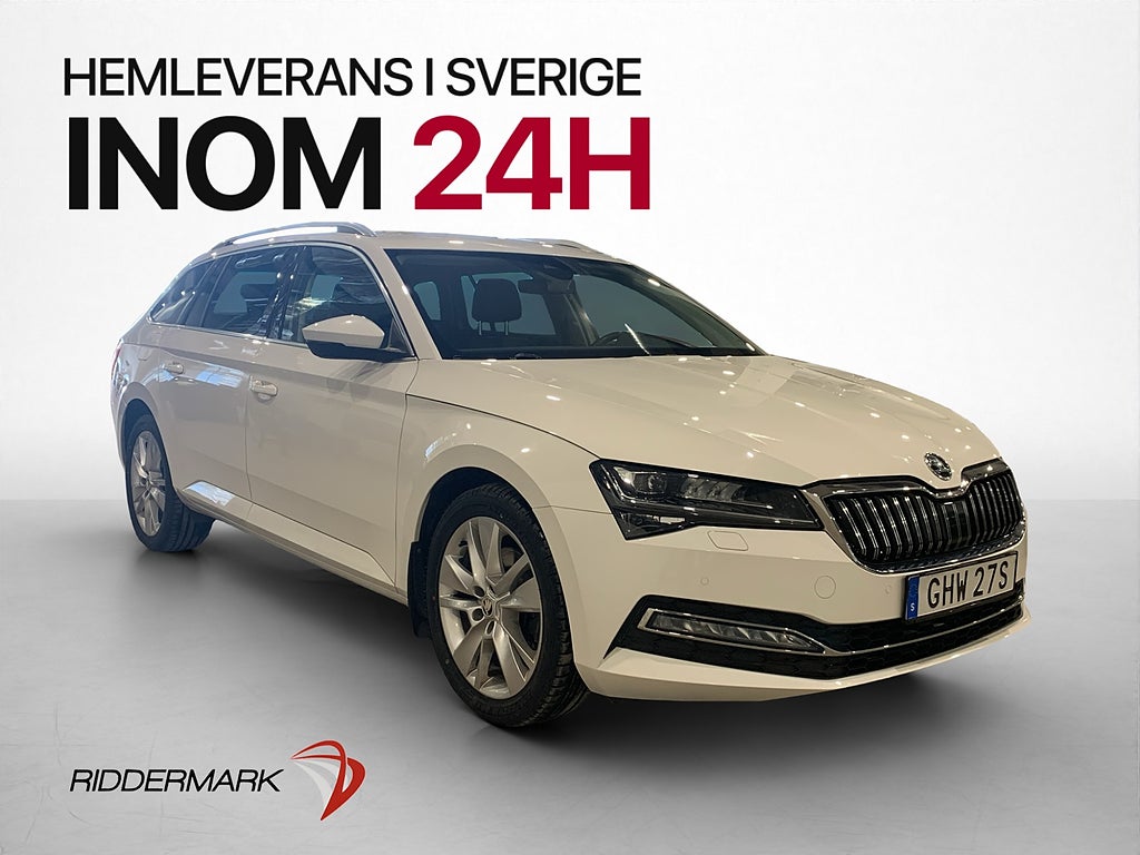 Skoda Superb 2.0 TDI 4x4 Cockpit Kamera D-Värmare Drag Skinn
