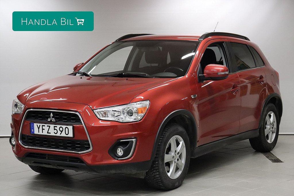 Mitsubishi ASX 2.2 4WD Aut M-Värm B-kam Keyless SoV 150hk