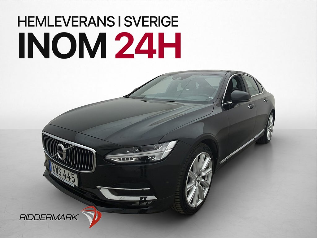 Volvo S90 T5 Inscription VOC Värmare Taklucka Kamera CarPlay