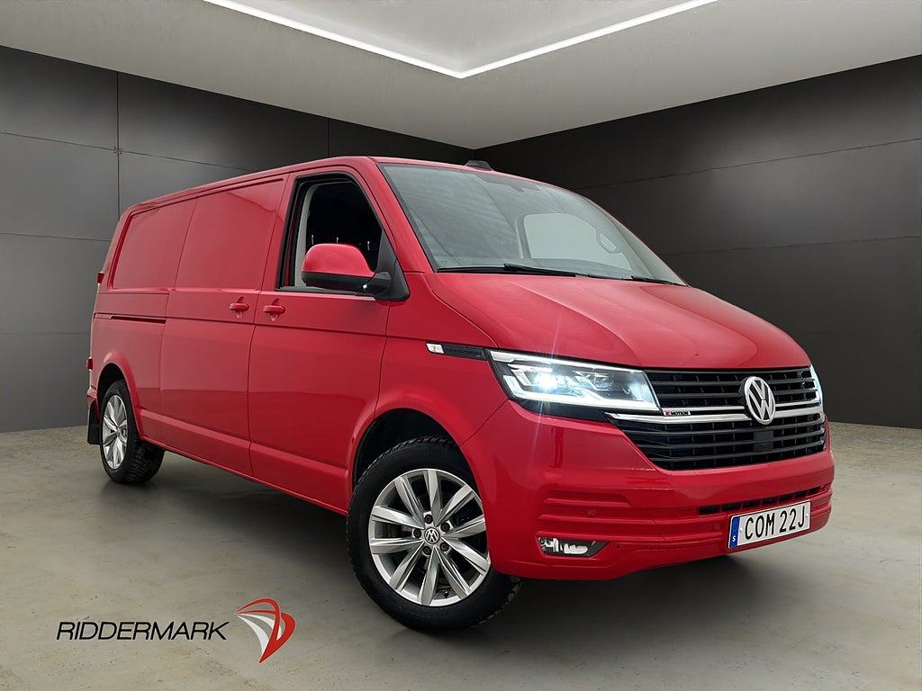 Volkswagen Transporter L2 4M Värm Drag 2xDörr CARPLAY Moms