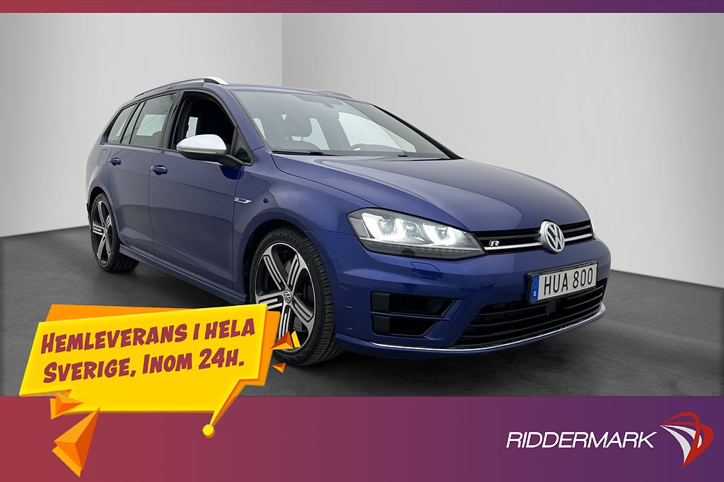 Volkswagen Golf Sportscombi R 4M Alcantara Sensorer CarPlay