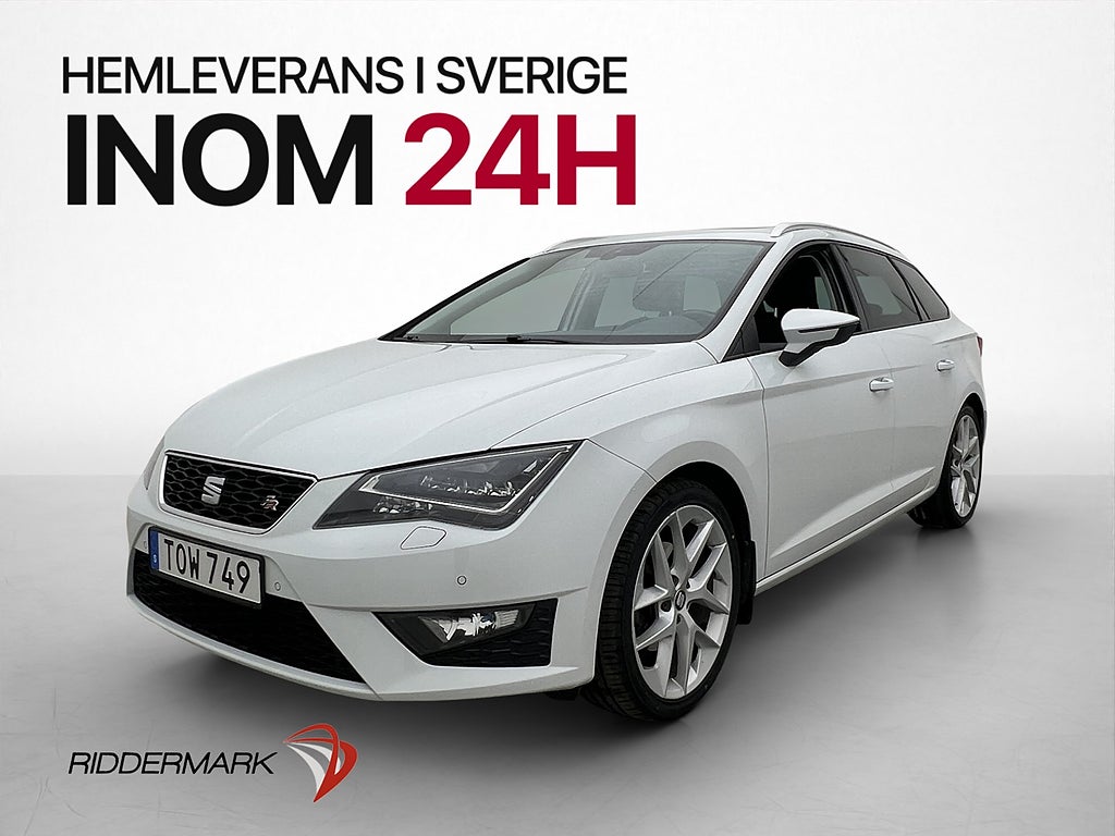 Seat Leon ST 1.4 TSI 150hk FR Pano CarPlay Kamera Drag