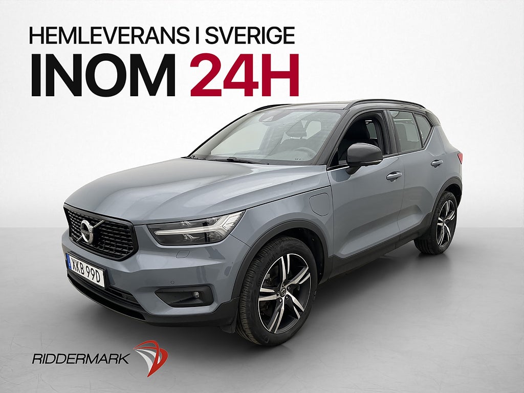 Volvo XC40 Recharge T5 R-Design VOC H/K Pano 360° Skinn Drag