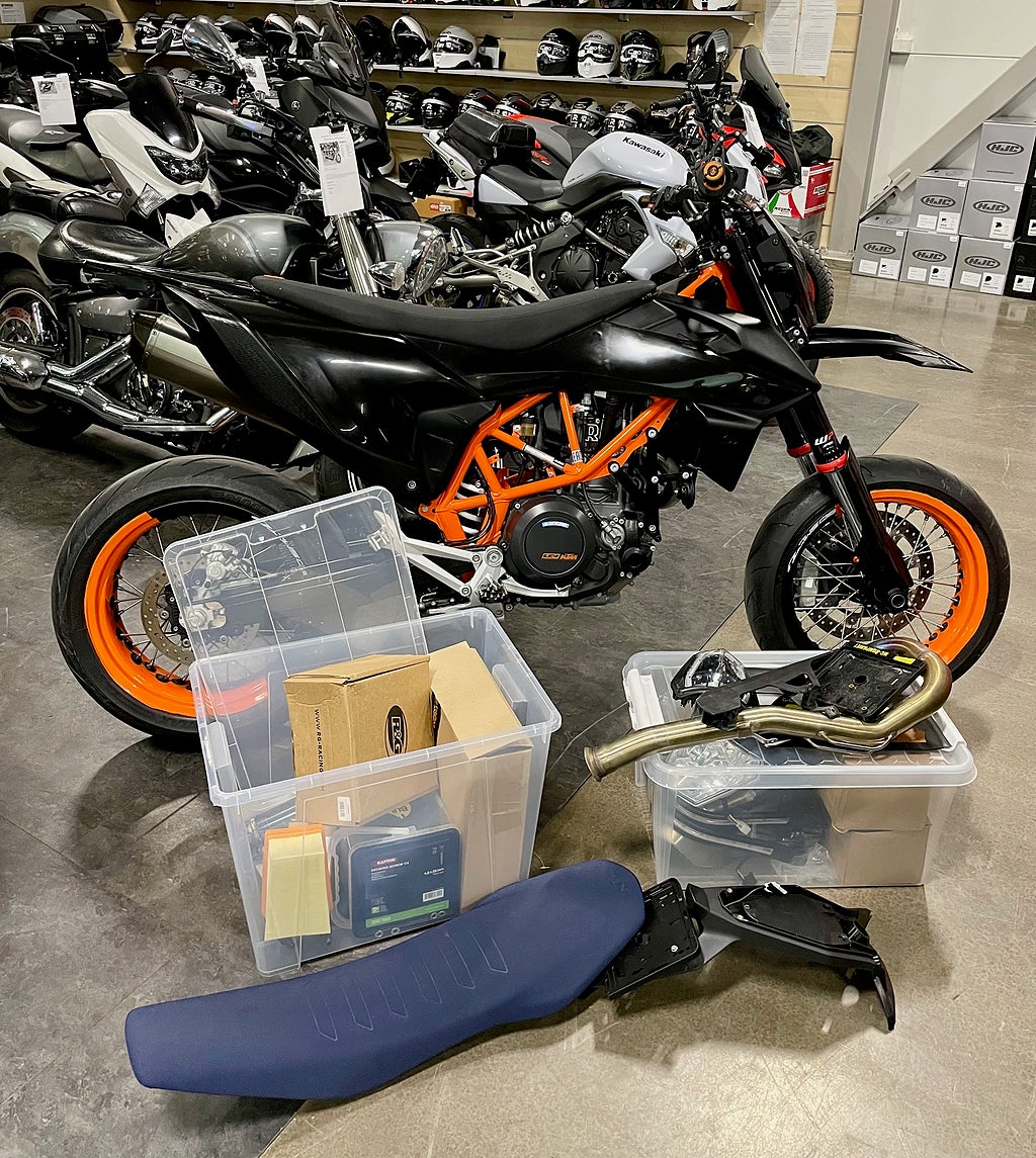 KTM 690 SMC R 260 MIL REMUS HELSYSTEM ktm 690 