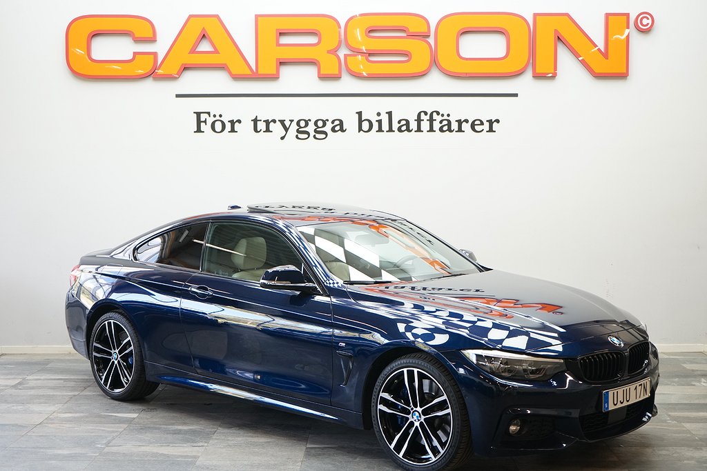 BMW 430  i xDrive Coupé Aut 6,95% M Sport Taklucka B-Kam H/K Drag