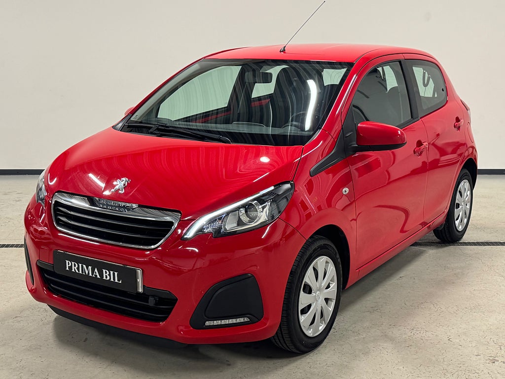 Peugeot 108 5-dörrar 1.0 VTi Active Euro 5 Bluetooth  *626kr/mån* 