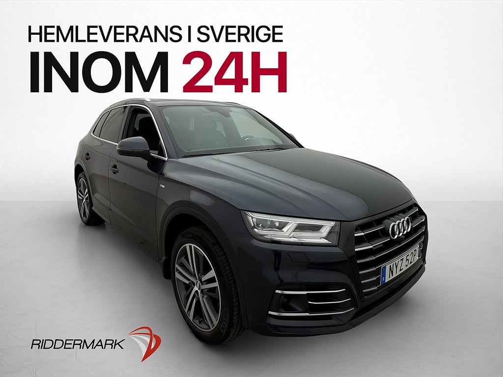 Audi Q5 55 TFSI e Q S-Line Pano Cockpit 360° Navi Dragkrok