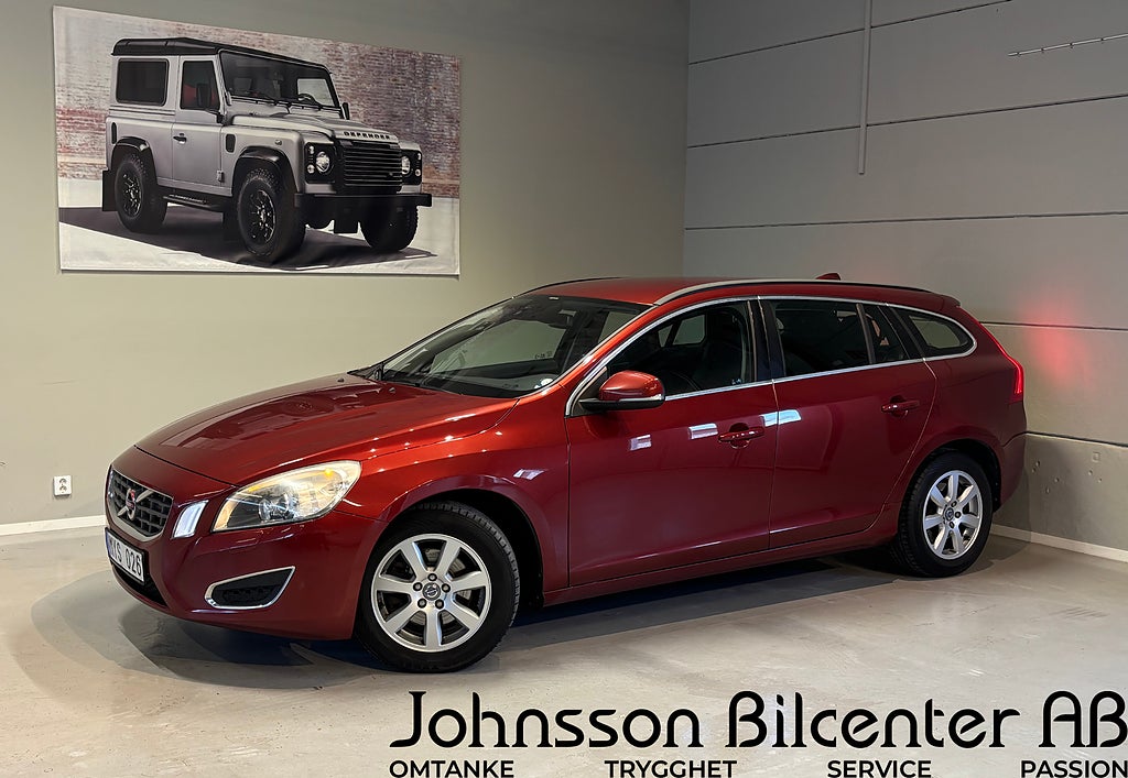 Volvo V60 D2 Automat Momentum Drag Kamrembytt 0.45l/milen 