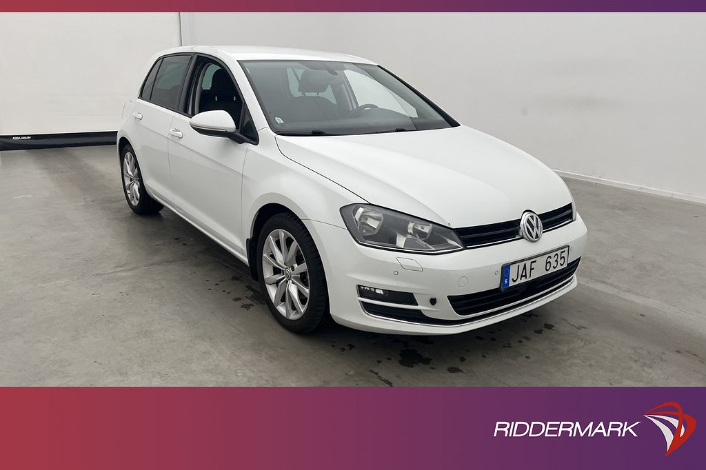 Volkswagen Golf 1.4 TSI 140hk Två-Bruka Värmare 4,95% Ränta