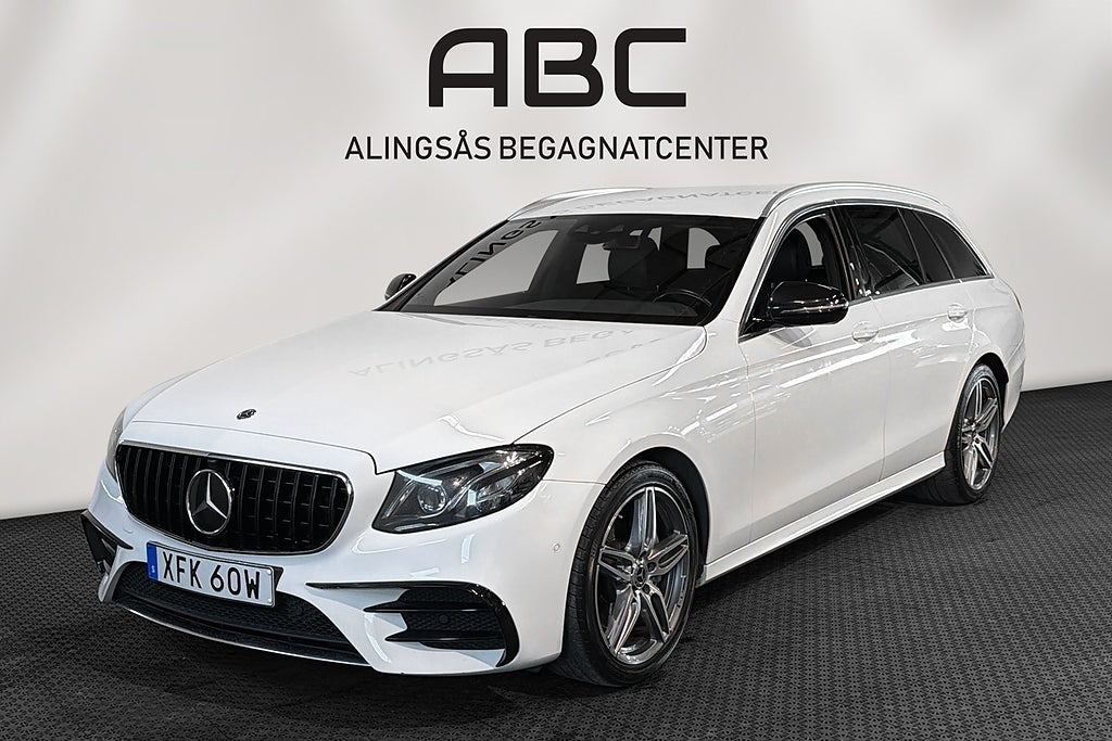 Mercedes-Benz E 200 T d Fleet 9G-Tronic AMG Line Euro6 / Värmare / Drag