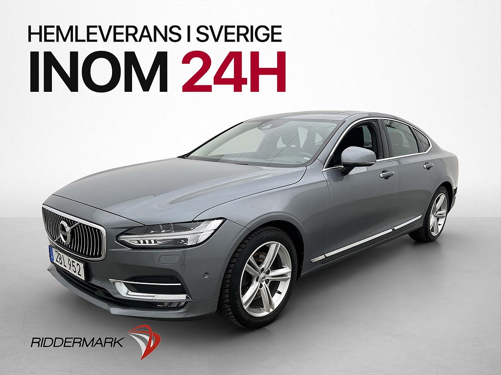 Volvo S90 D4 AWD 190hk Inscription Pano Värmare Kamera Navi