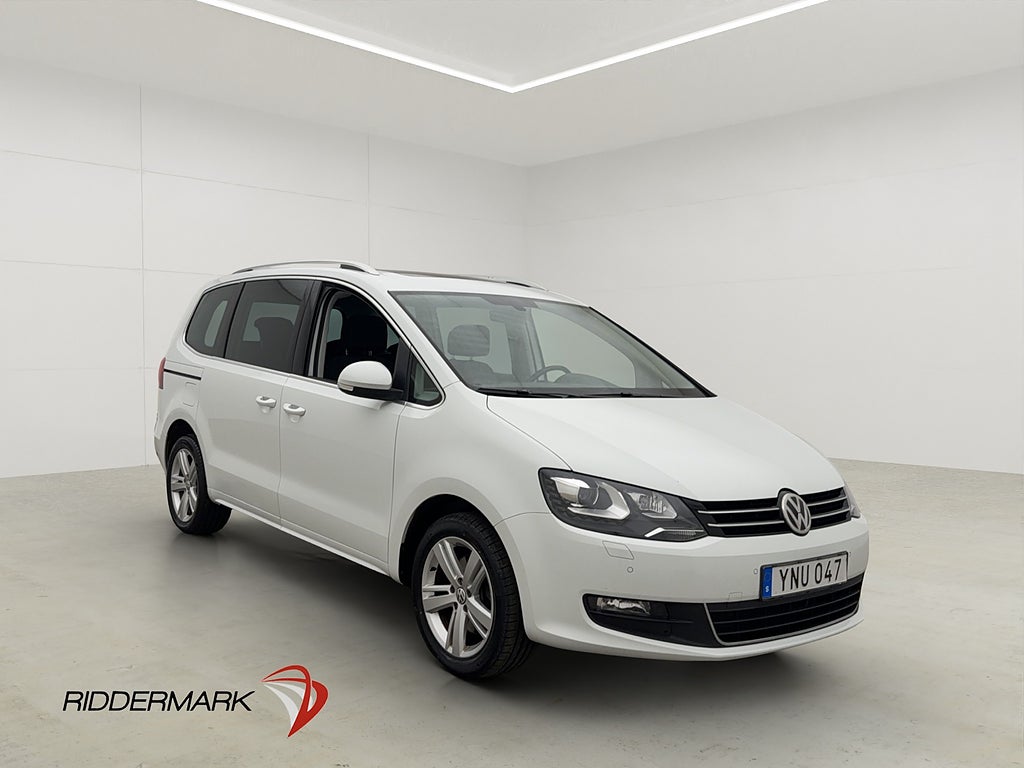 Volkswagen Sharan 2.0 TDI Pano 7-sits kamera D-Värm Drag