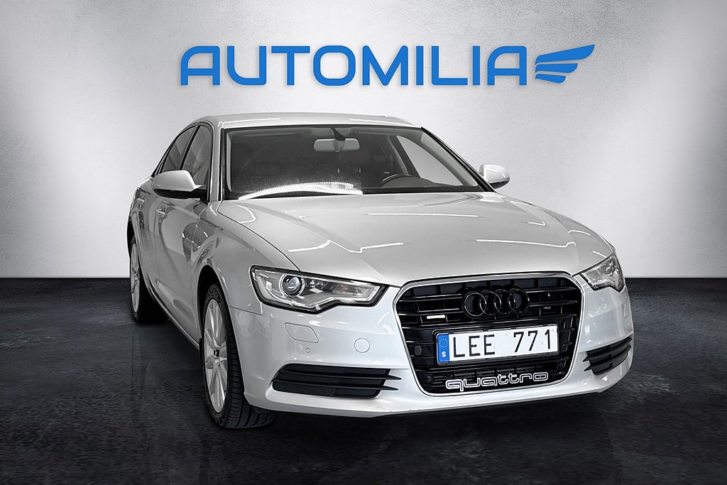 Audi A6 Sedan 3.0 TDI V6 DPF quattro S Tronic, 7-trinn, 245hk, 2011