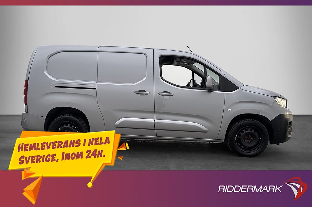 Peugeot Partner L2 1.5HDi Värmare Drag B-Kamera CARPLAY Moms