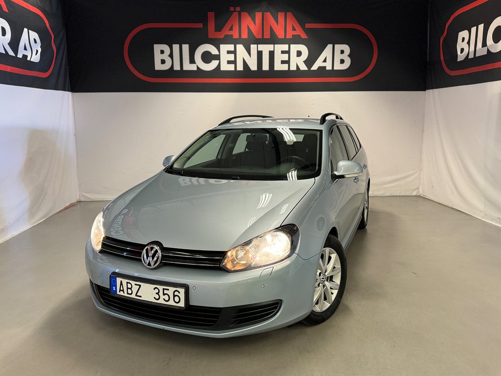 Volkswagen Golf 1.6 TDI 1 ägare Drag PDC Navi Ny besiktad