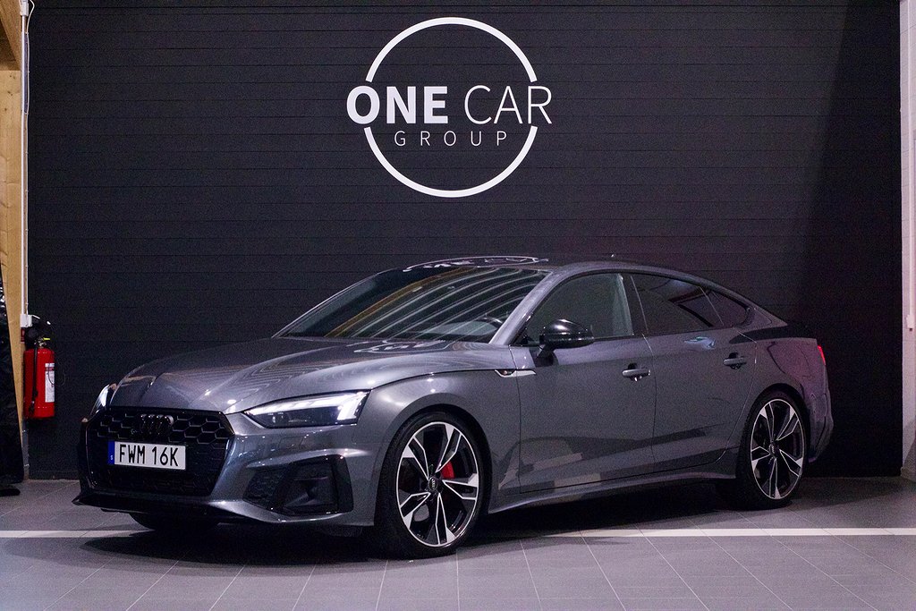 Audi A5 Sportback 45 TFSI quattro Edition One S Line 245hk