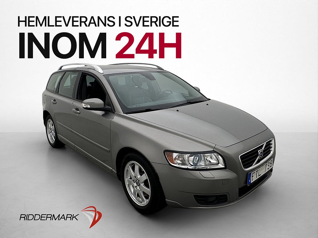 Volvo V50 2.4 Summum 2-Brukare M-Värm Sensorer Elstol Drag