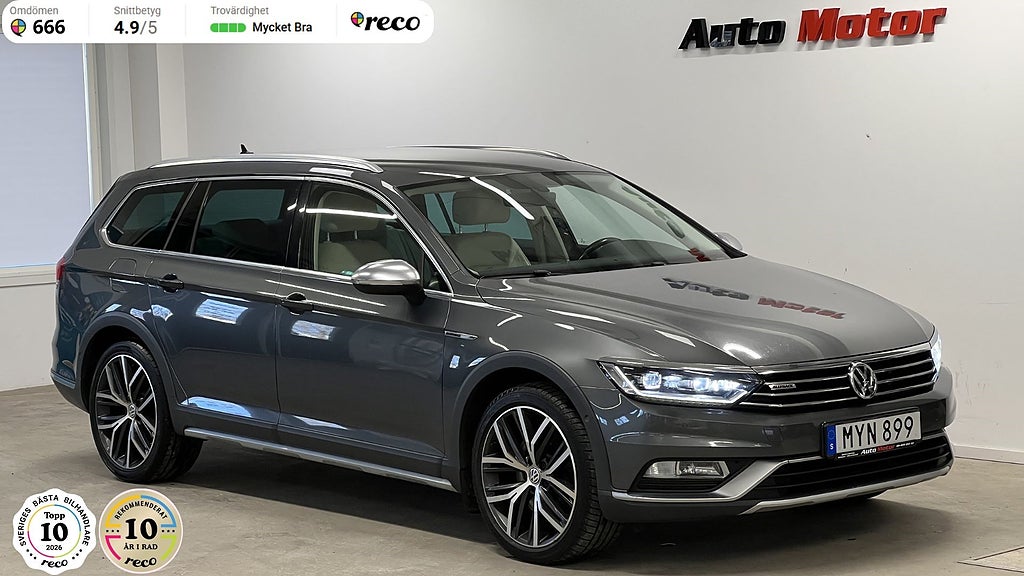 Volkswagen Passat Alltrack 2.0 TDI 4Motion 240hk Drag/ 3,45% RÄNTEKAMPANJ