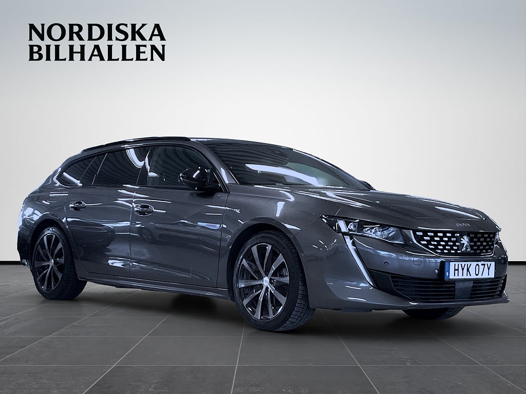 Peugeot 508 SW Hybrid EAT Apple Carplay Dragkrok Pano Backkamera