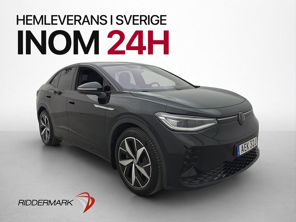 Volkswagen ID.5 GTX 299hk Kamera Rattvärme Drag CarPlay