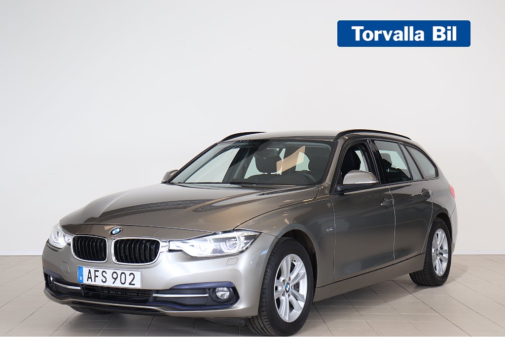BMW 320 d Touring Sport line 190hk Värmare Dragkrok Navi