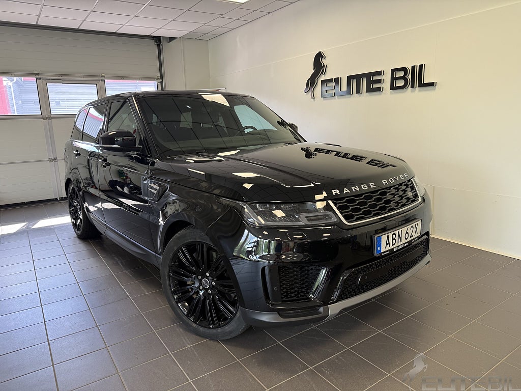 Land Rover Range Rover Sport P400e Leasbar Svensksåld