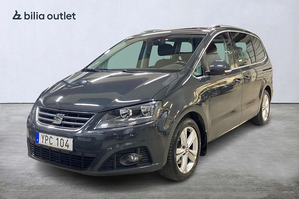 Seat Alhambra 2.0 TDI DSG 7-sits 150hk Panorama Navi Drag Backkamera