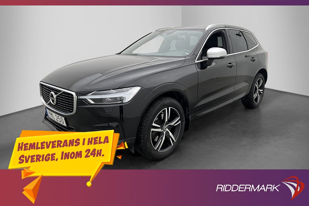 Volvo XC60 T5 R-Design Värmare Kamera Navi CarPlay Rattvärme