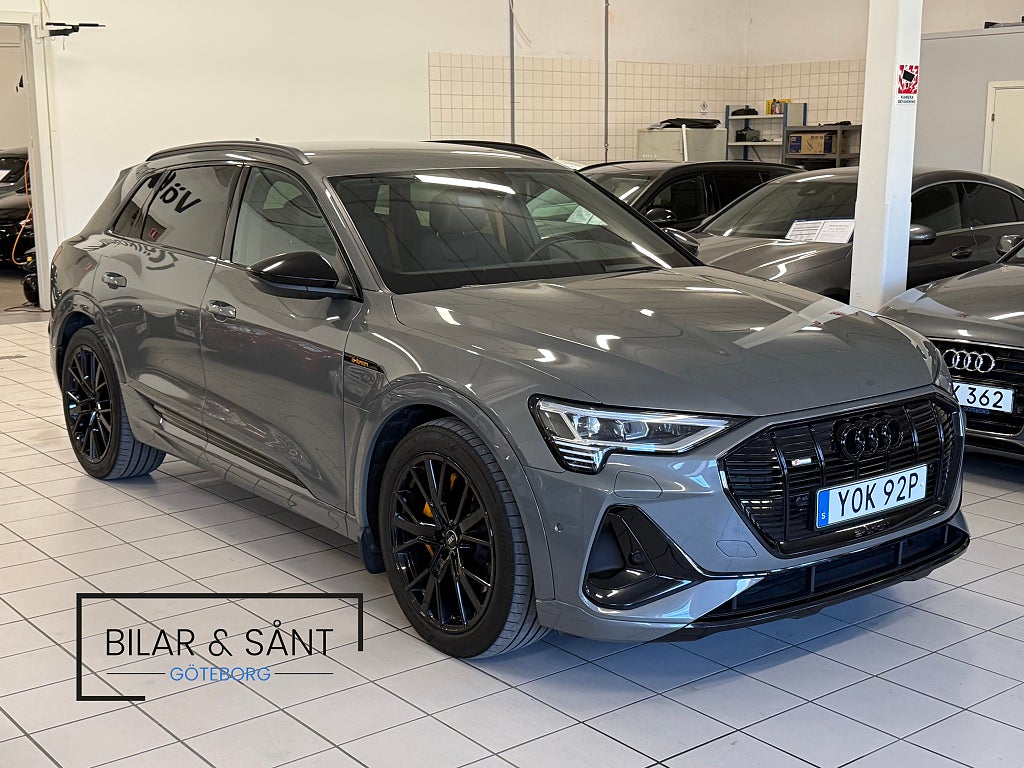 Audi E-Tron 55 quattro 408hk S Line Black 21" Se Bilder