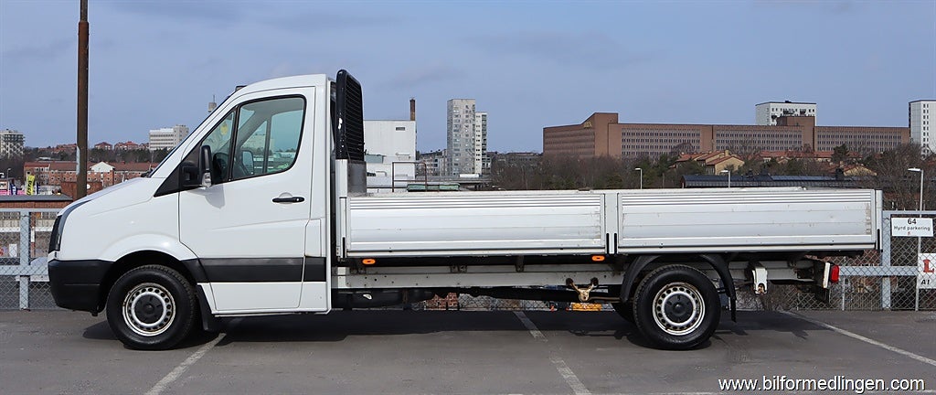 Volkswagen crafter 35 Chassi EH Pickup Flak S/V-hjul Moms
