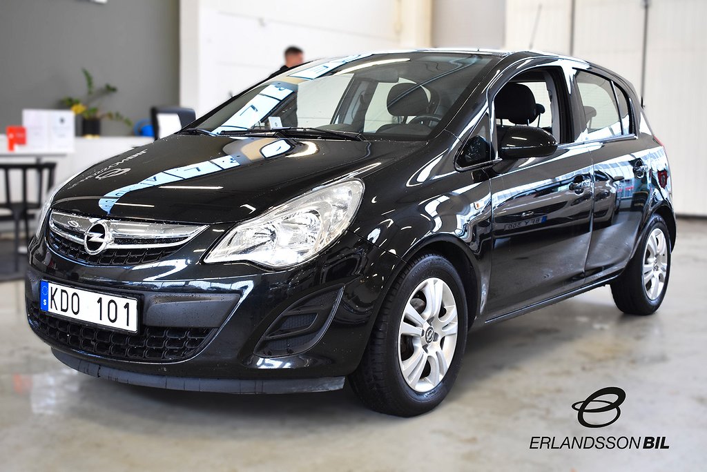 Opel Corsa 5-dörrar 1.4 Enjoy Euro5 DRAGKROK NYSERVAD P-SENS