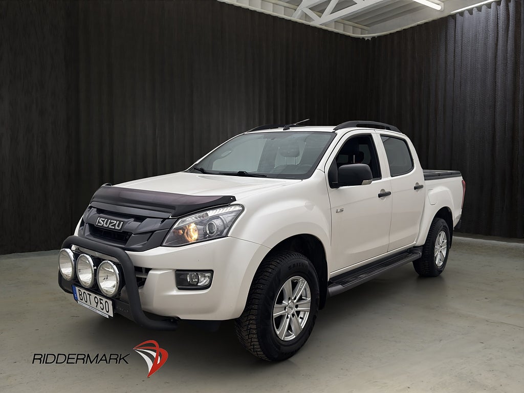 Isuzu D-Max Limited 2.5 4WD Värmare Drag Skinn Moms 1-Ägare