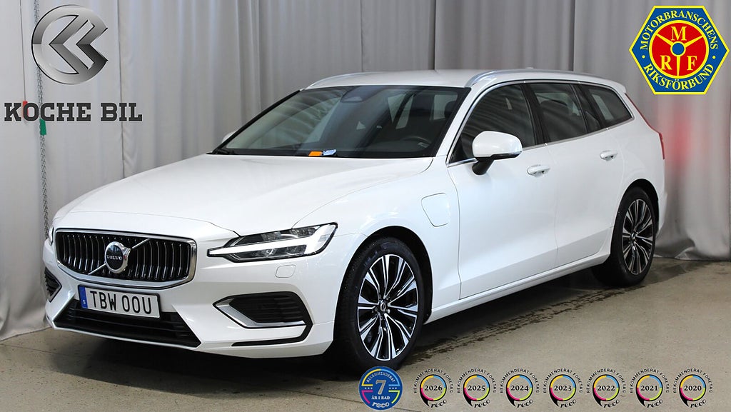 Volvo V60 Recharge T6 AWD 350HK, Core, Long range, S&V-hjul
