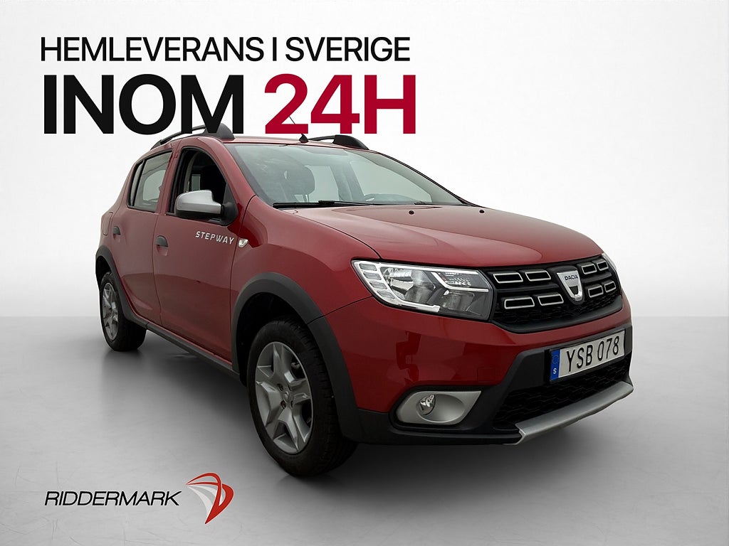Dacia Sandero Stepway 0.9 TCe Nav P-Sensorer A/C Farthållare