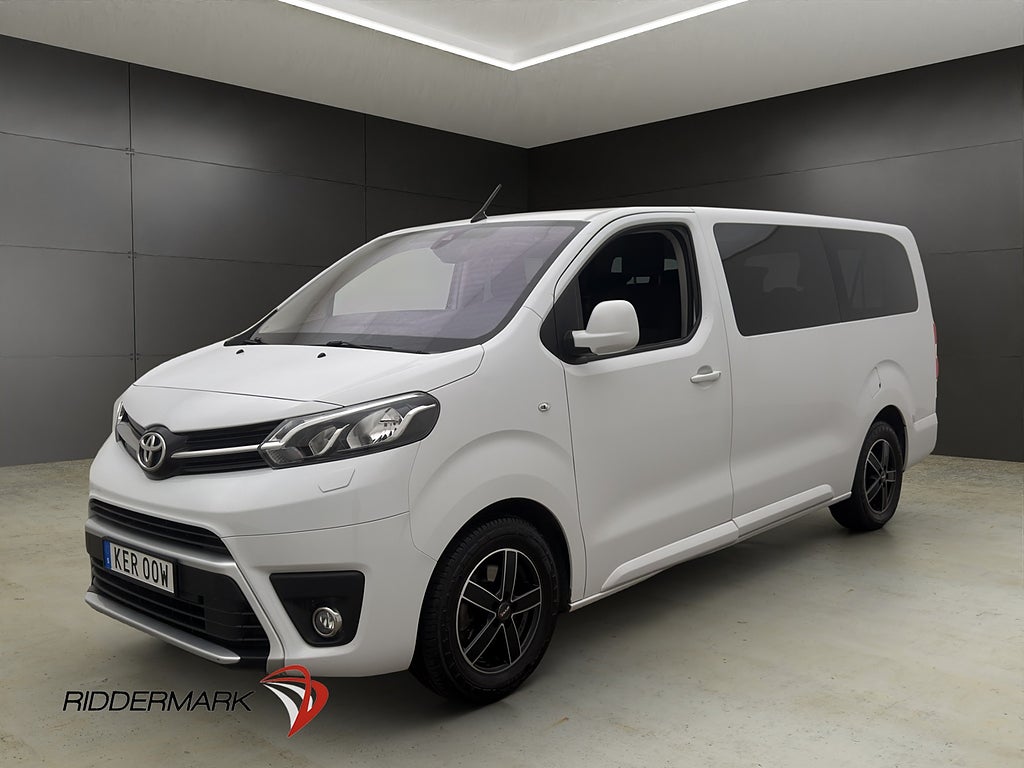 Toyota Proace Verso Extra Lång CarPlay 9-Sits PDC MOMS