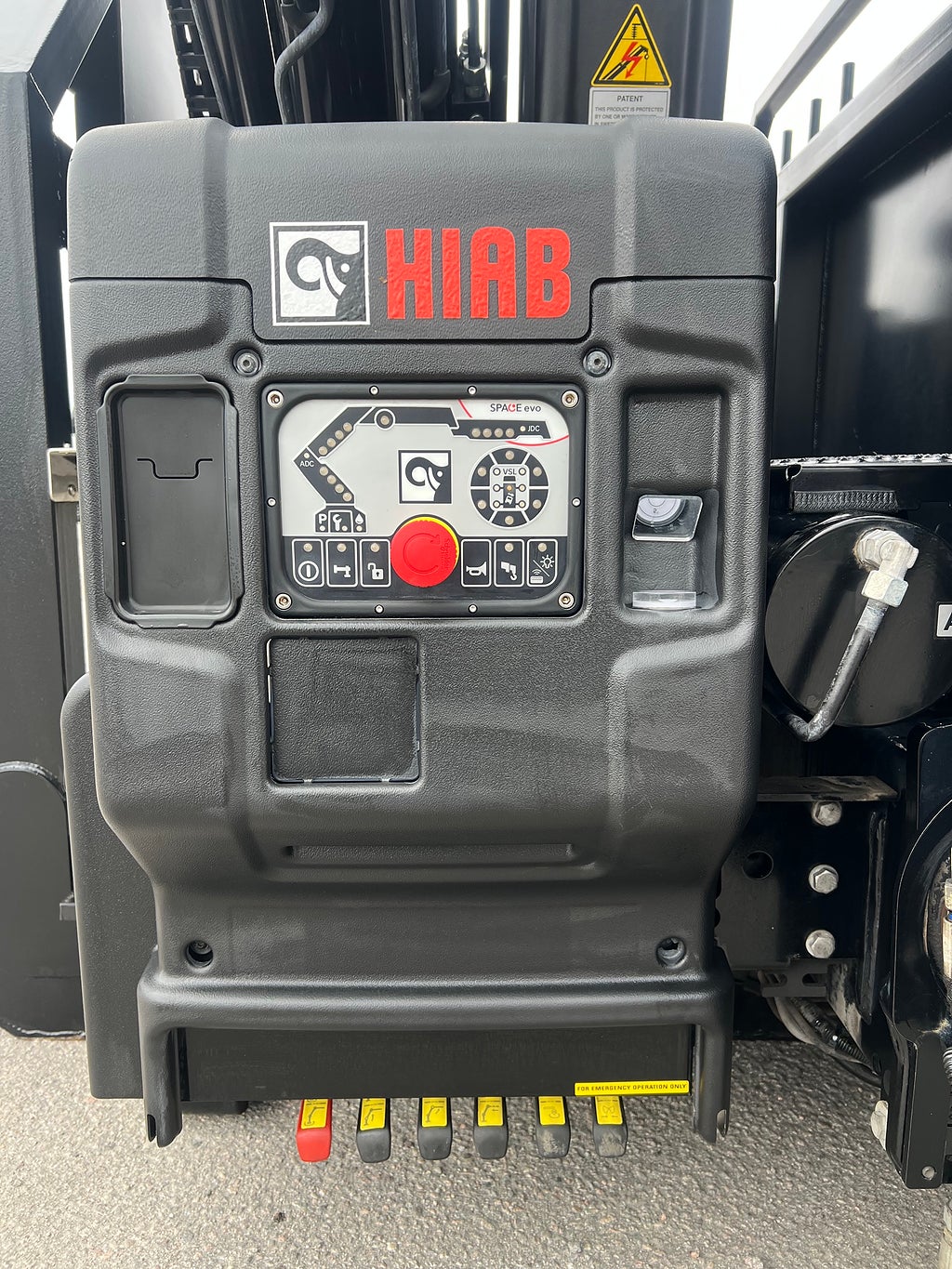 Övriga Kranflak Hiab 232-E5 kran & Schaktlucka