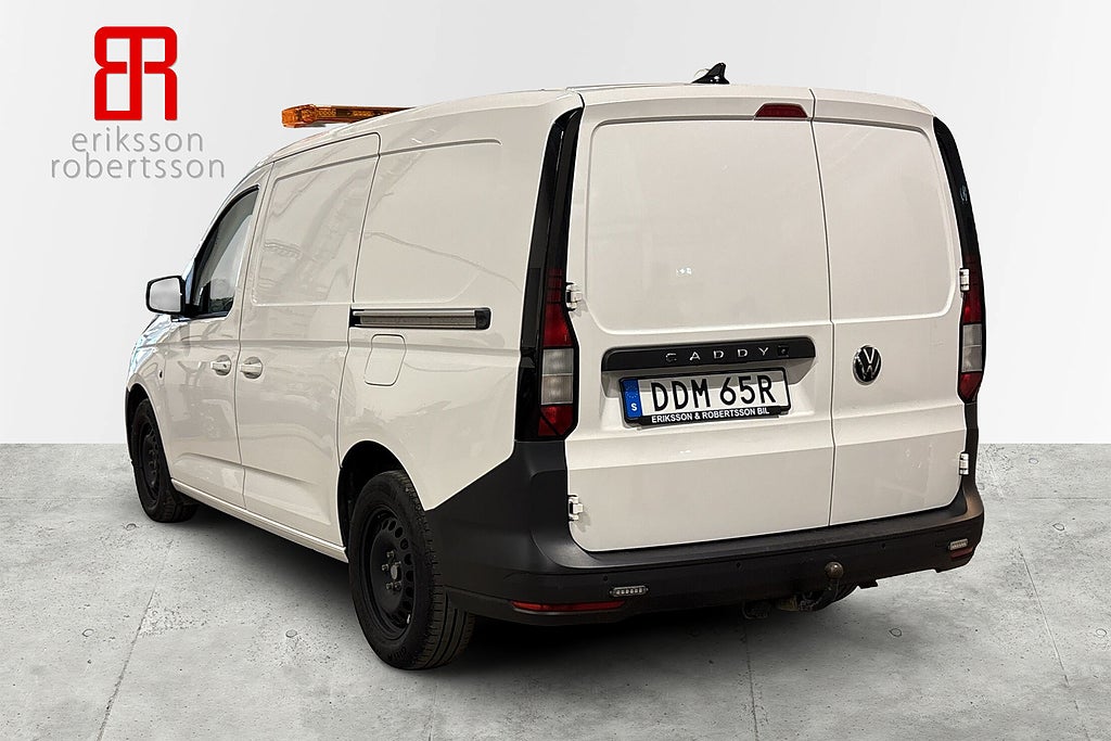 Volkswagen Caddy Maxi Cargo 2.0 TDI Dieselvärmare Backkamera LED Skinn *MOMS*