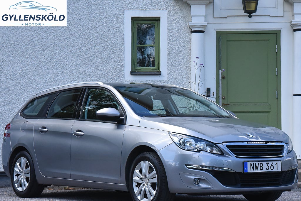Peugeot 308 sw 1.2 110hk | Panorama GPS P-sensorer Bluetooth 