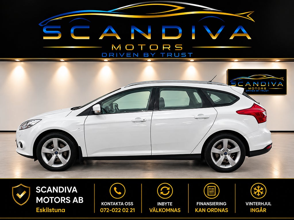 Ford Focus Focus 1.0 100hk / Ny kamrem / Nyservad / Nybesiktigad