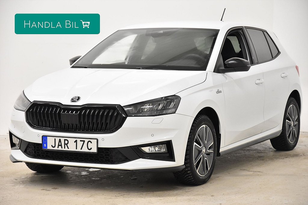 Skoda Fabia 1.0 TSI Aut Monte Carlo Carplay Rattvärme Moms 110hk