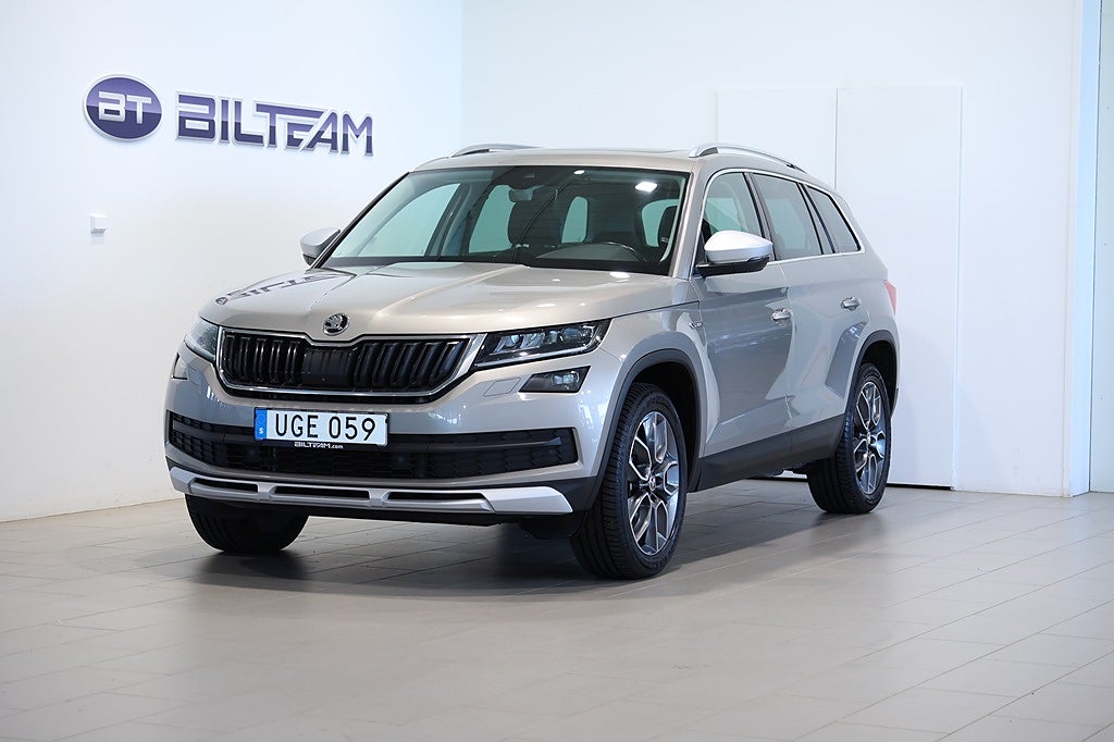 Skoda Kodiaq Scout 2.0 TDI 190 4x4 DSG Panoramaglastak