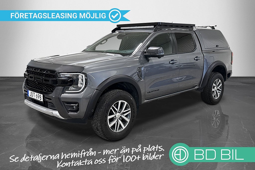 Ford ranger 3.0 V6 Wildtrak Roofrack Alpha CMX Kåpa Värmare Moms
