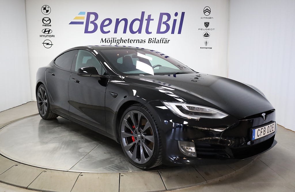 Tesla Model S P100D Ludicrous 761 HK / 2 tidigare ägare