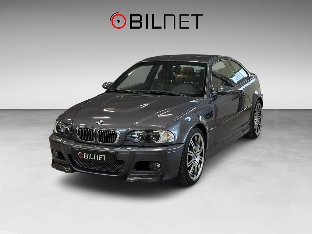 BMW M3 Coupé E46 SMG Sv-Såld H/K PDC / Orginalskick