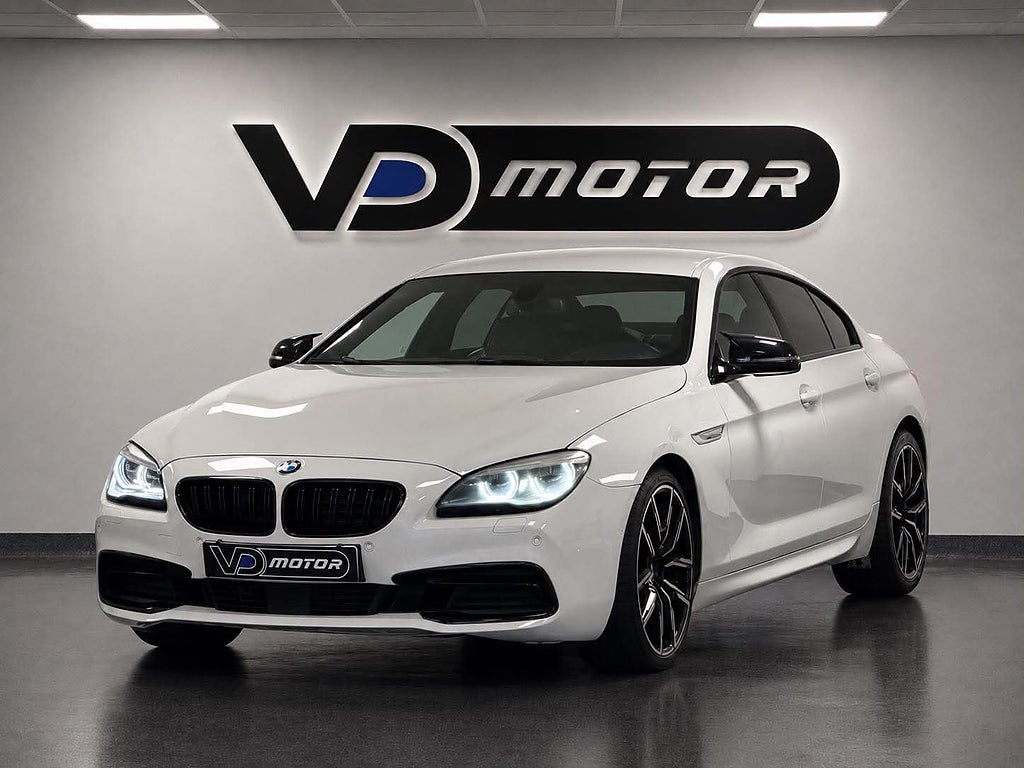 BMW 640D GC Aut Navi Hifi Läder 20'' LCI 380hk 
