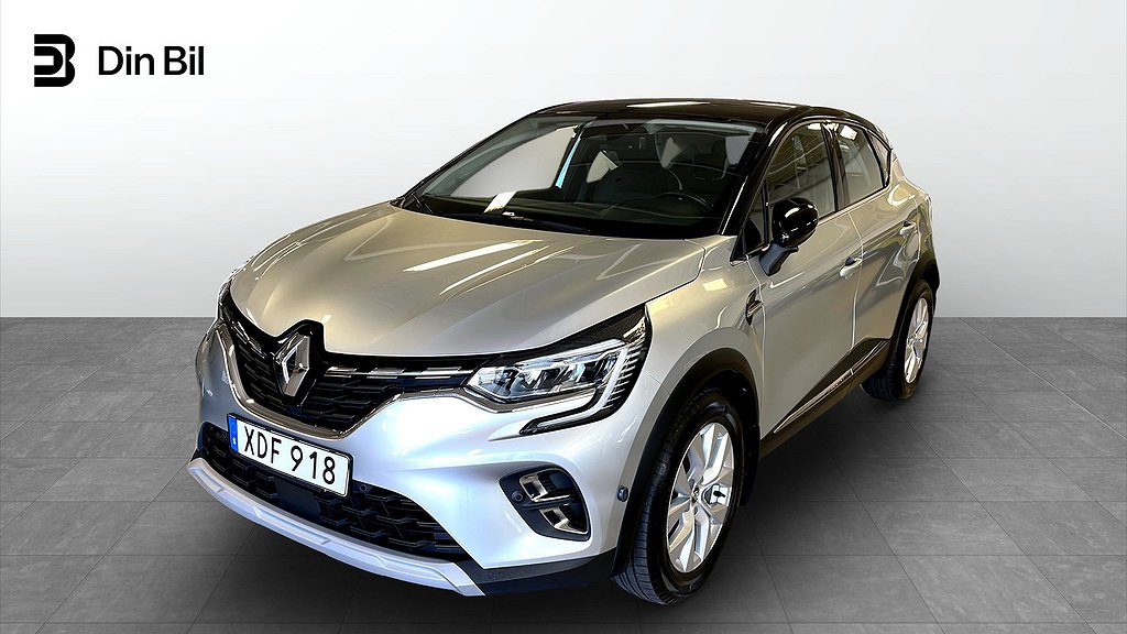 Renault Captur 1.0 TCe Manuell 91HK / B-kamera / GPS / V-Hjul