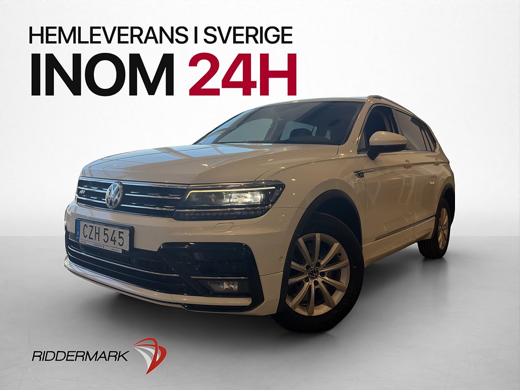 Volkswagen Tiguan Allspace 4M R-Line 7-Sits Cockpit D-Värm